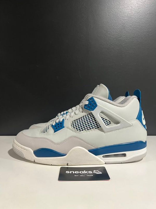 USED SIZE 13M Jordan 4 Retro Military Blue (2024) - USED NO BOX