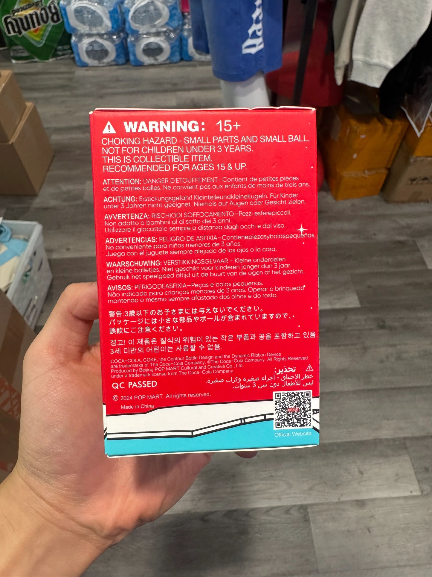 Pop Mart Labubu The Monsters Coca-Cola Series Figure Single Blind Box