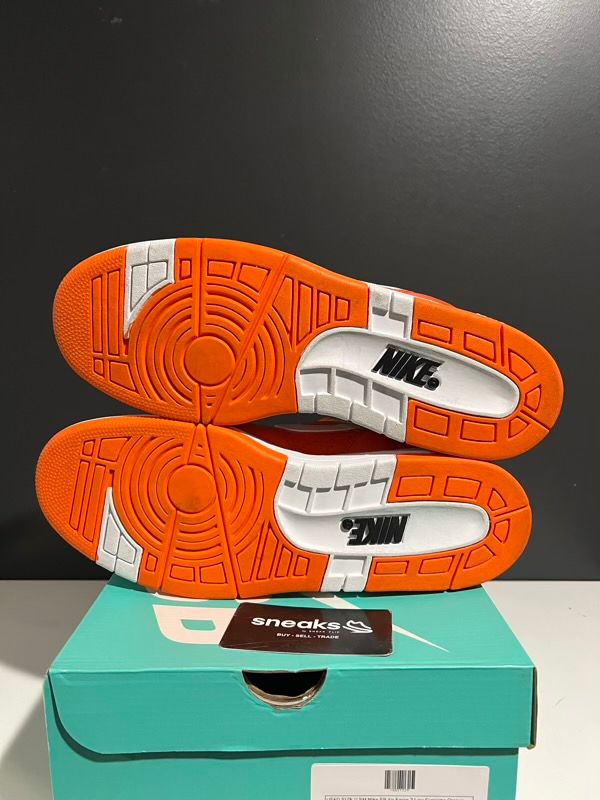 USED SIZE 11.5M Nike SB Air Force 2 Low Supreme Orange - Used