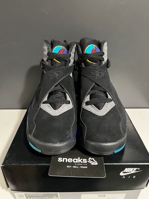 USED SIZE 10.5M Jordan 8 Retro Aqua (2025) - Used