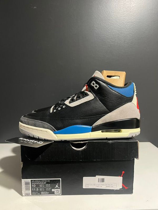 USED SIZE 10M Jordan 3 Retro OG Rare Air - Used