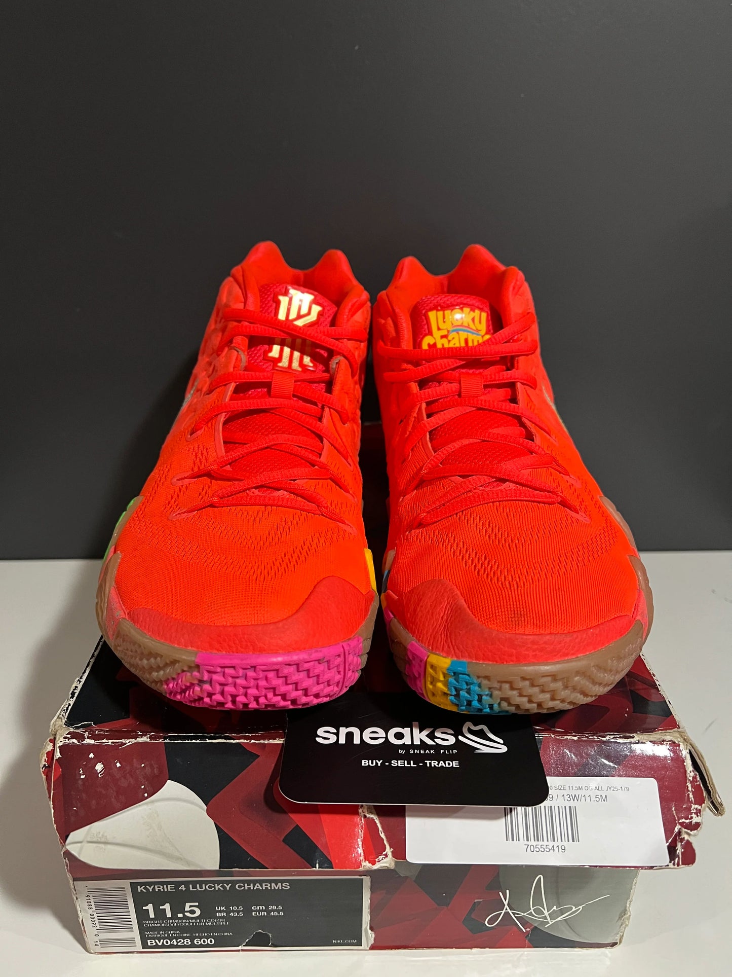 Nike Kyrie 4 Lucky Charms - Used