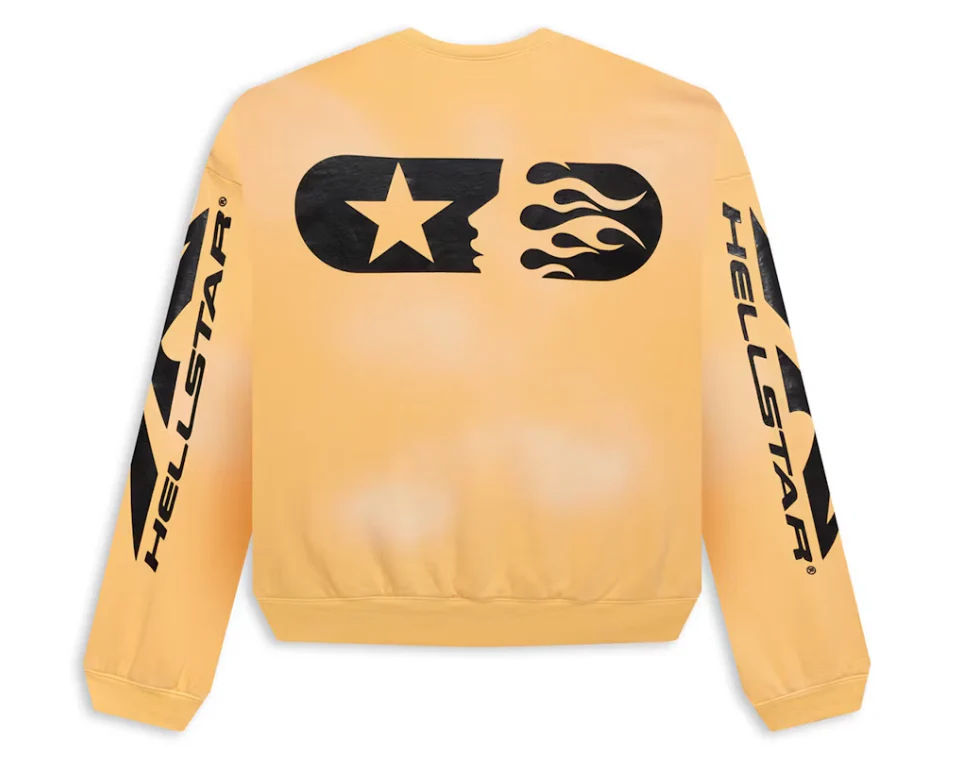 Hellstar Sports Crewneck Yellow