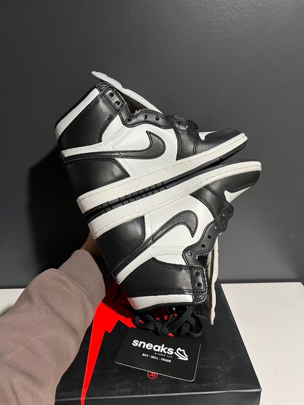 TRIED ON SIZE 5M Jordan 1 Retro High '85 Black White (2023) - Used