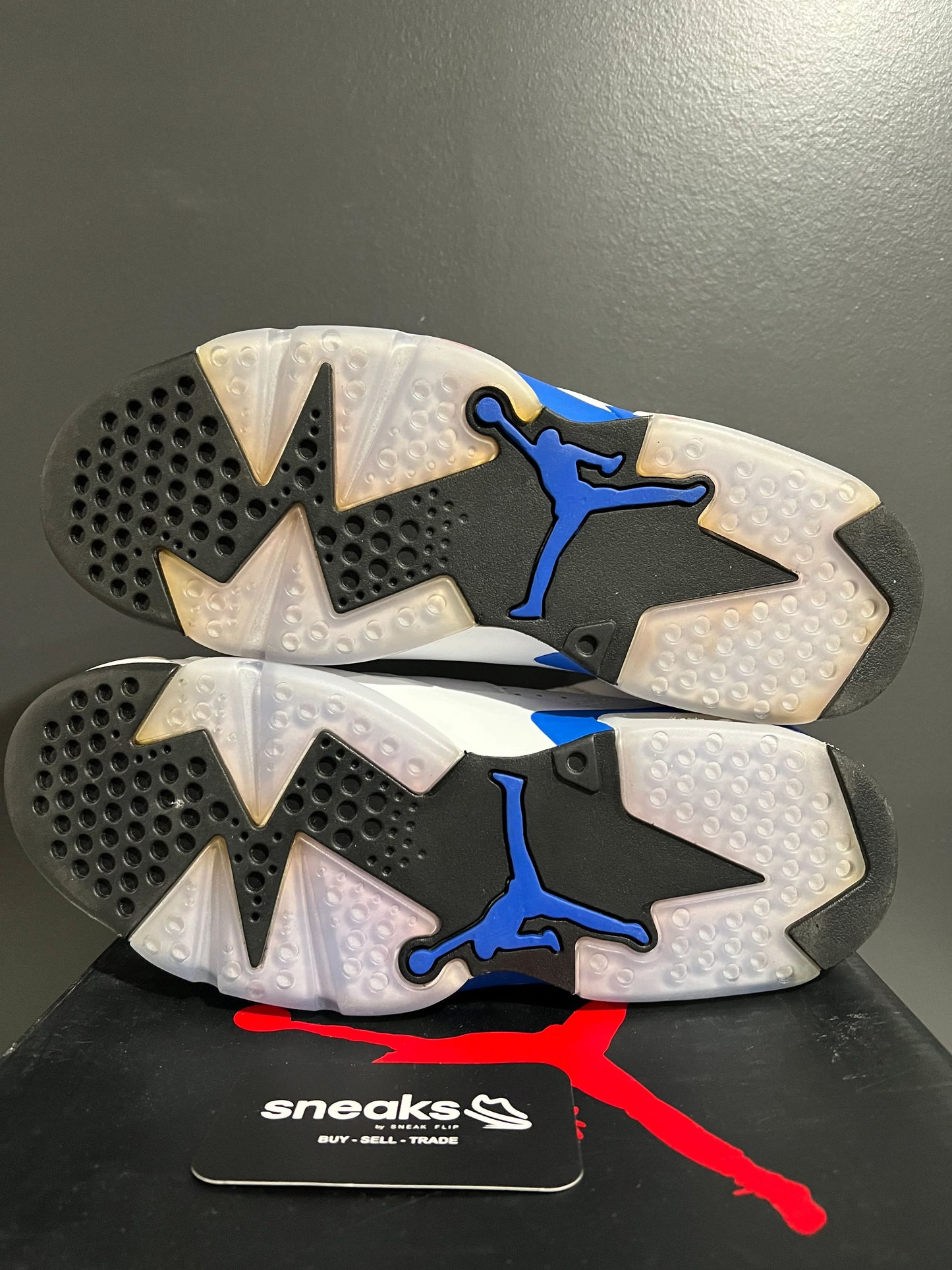 Jordan 6 Retro Sport Blue (2014) - Used