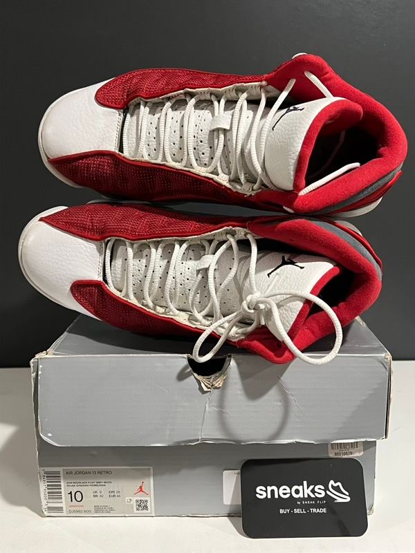 USED SIZE 10M Jordan 13 Retro Gym Red Flint Grey - Used