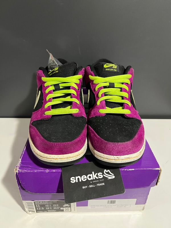 USED SIZE 11M Nike SB Dunk Low Pro ACG Terra Red Plum - Used