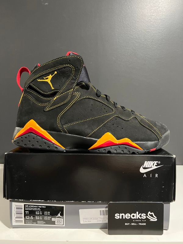 TRIED ON Jordan 7 Retro Citrus (2022) - Like New
