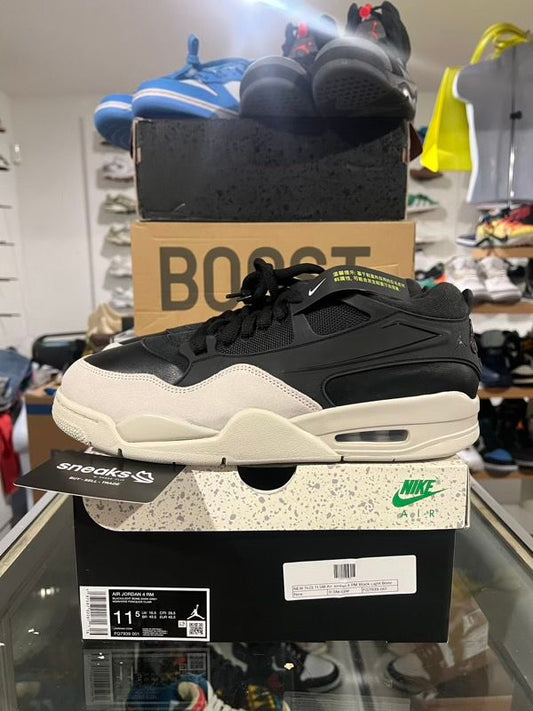 NEW SIZE 11.5M Air Jordan 4 RM Black Light Bone