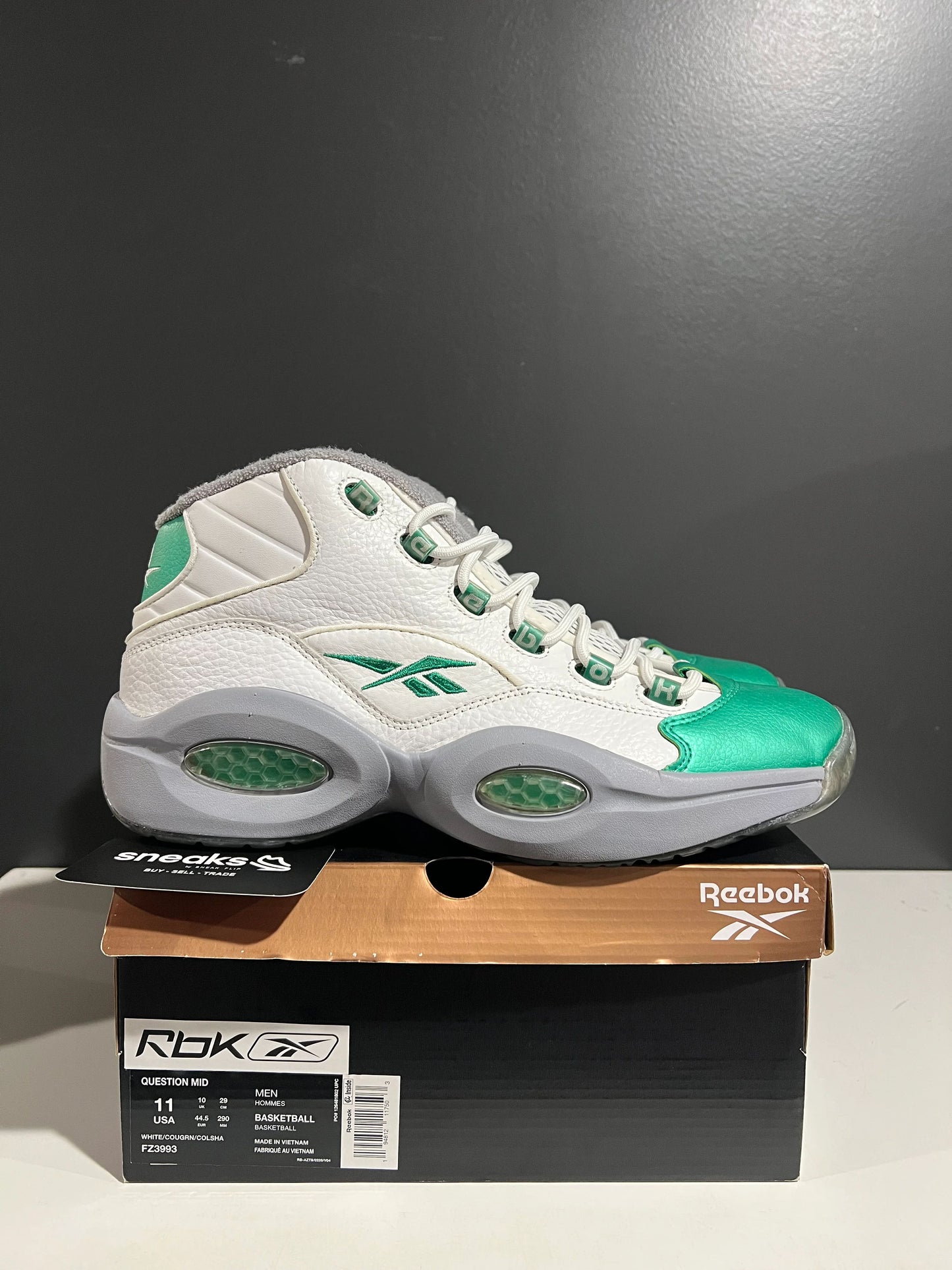 Reebok Question Mid Philadelphia Eagles - Used
