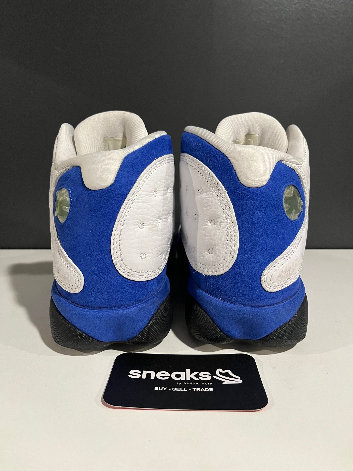 Jordan 13 Retro White Hyper Royal Black - Used