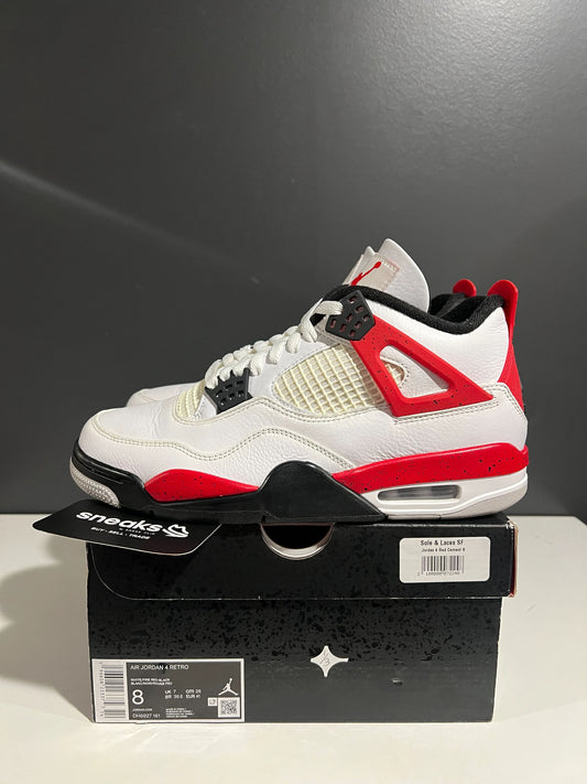 Jordan 4 Retro Red Cement - Used