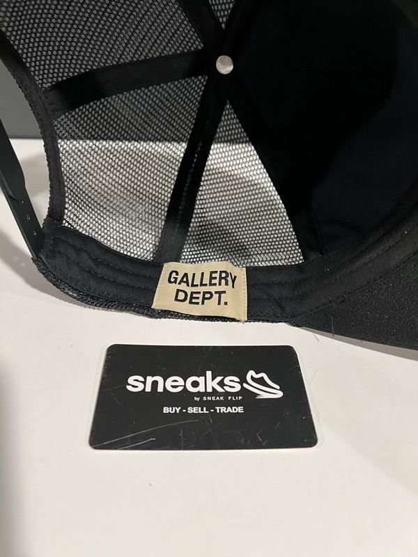 NEW Gallery Dept. Fucked Up Trucker Hat Black