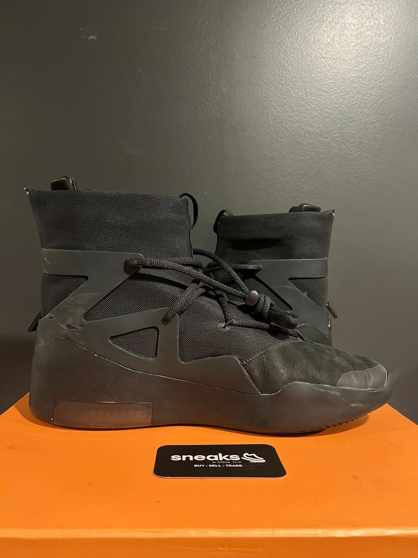 Nike Air Fear of God 1 Triple Black - Used