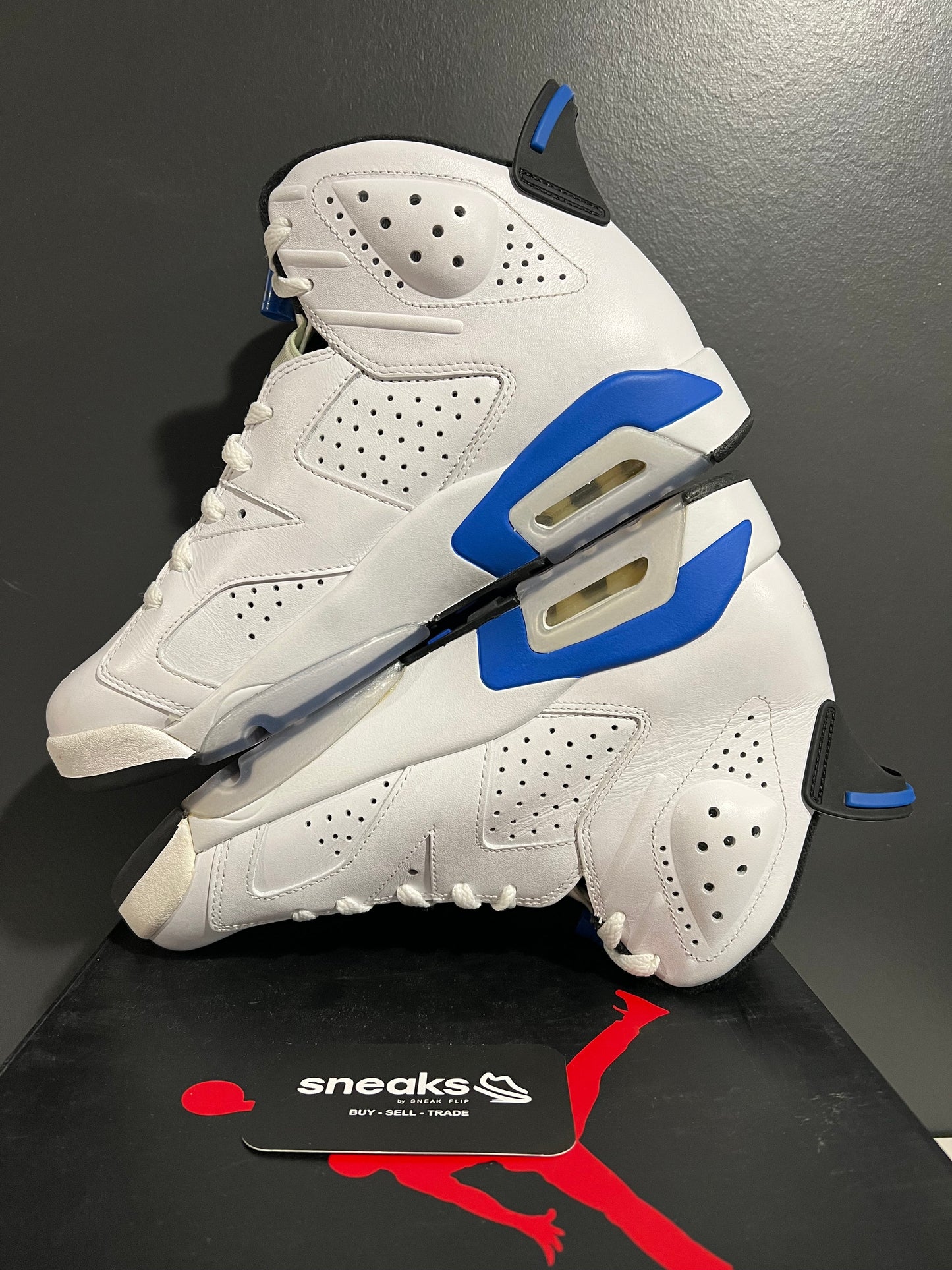 Jordan 6 Retro Sport Blue (2014) - Used