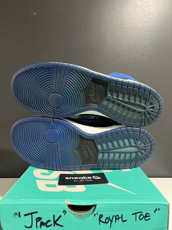 USED SIZE 13M Nike SB Dunk High J Pack Royal - Used