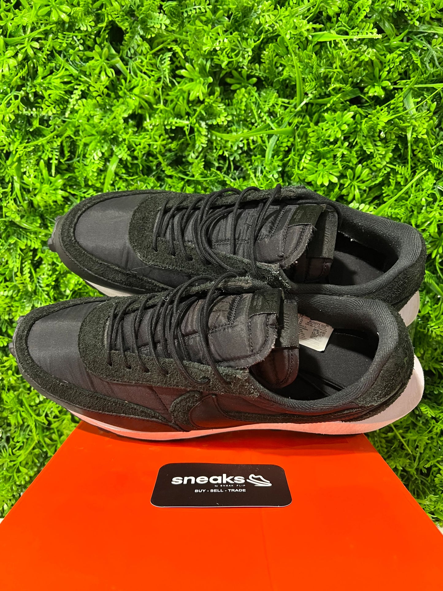 Nike LD Waffle sacai Black Nylon - Used