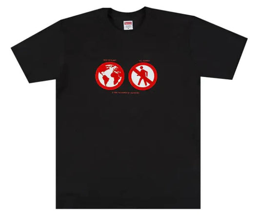 Supreme Save The Planet Tee Black