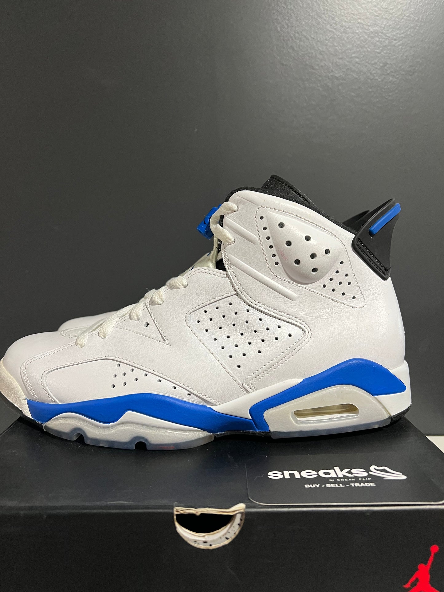 Jordan 6 Retro Sport Blue (2014) - Used