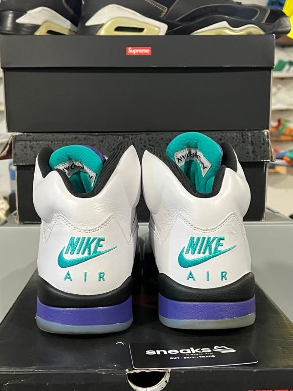 USED SIZE 9.5M Jordan 5 Retro Grape (2025) - Used