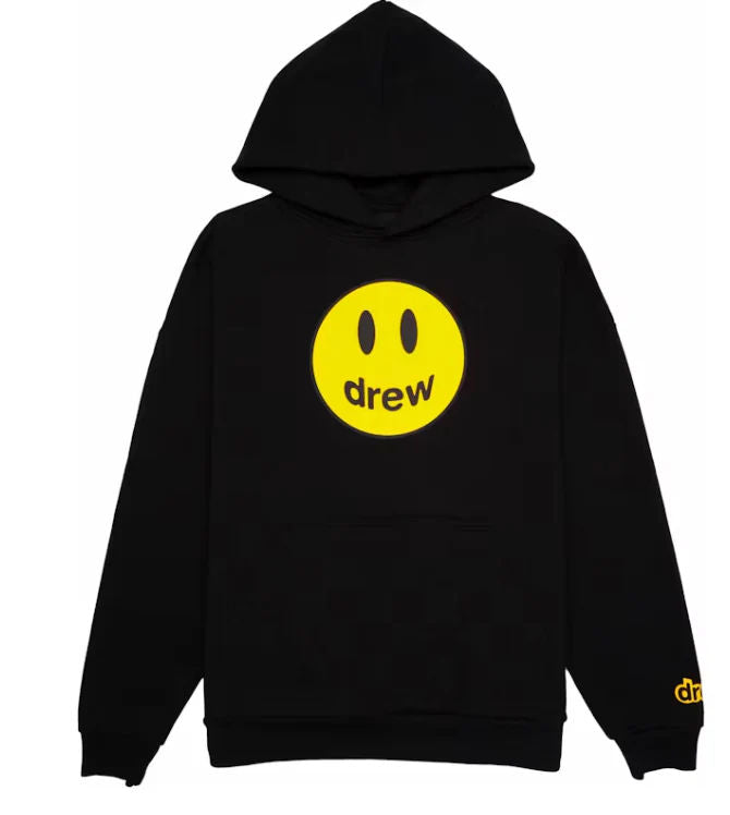 drew house mascot hoodie (fw21) black