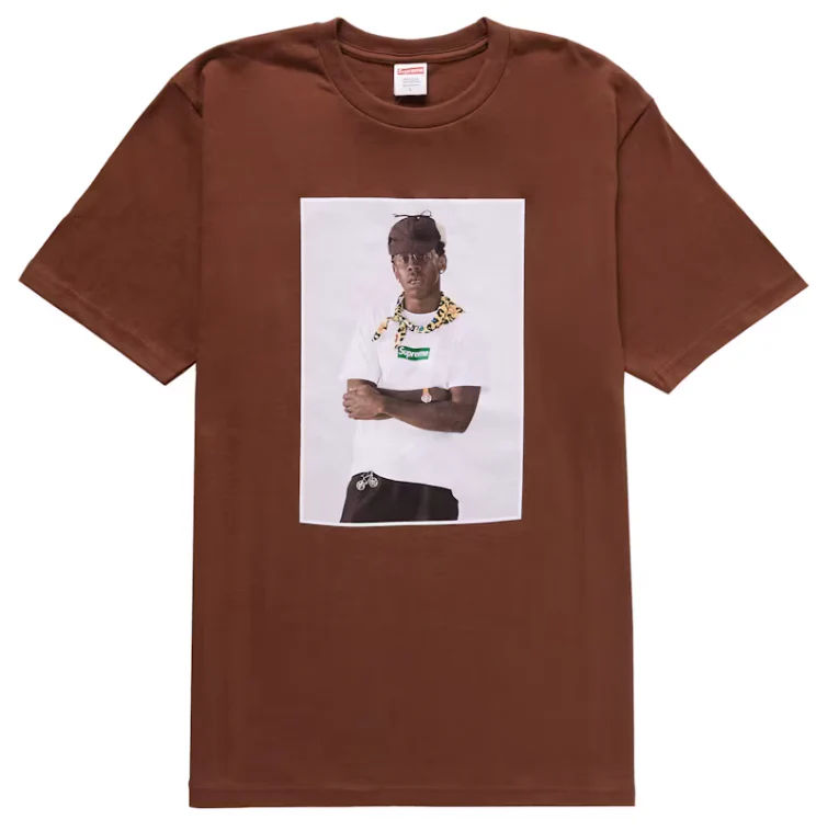 Supreme Tyler The Creator Tee Brown