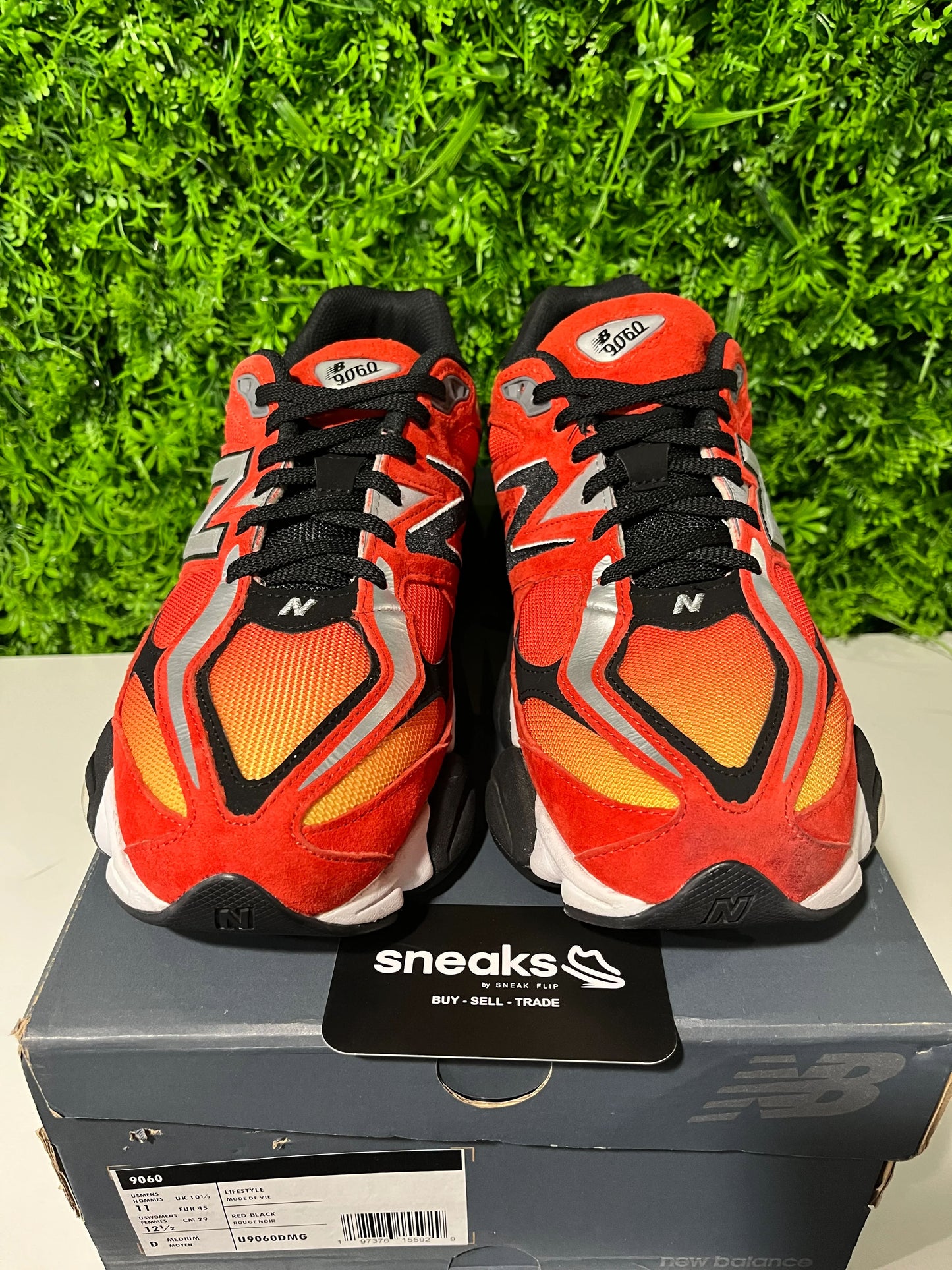 New Balance 9060 DTLR Fire Sign - Used