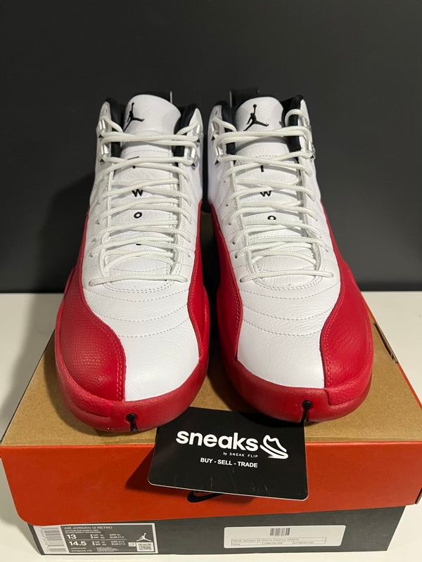 NEW SIZE 13M Jordan 12 Retro Cherry (2023)