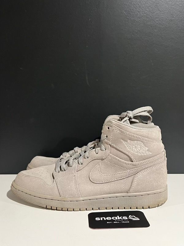 Jordan 1 Retro High Grey Suede - USED NO BOX