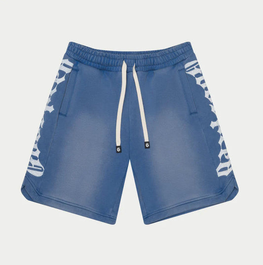 Godspeed Courtside Shorts Blue Sun Fade