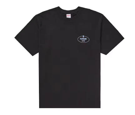 Supreme Crest Tee (FW24) Black