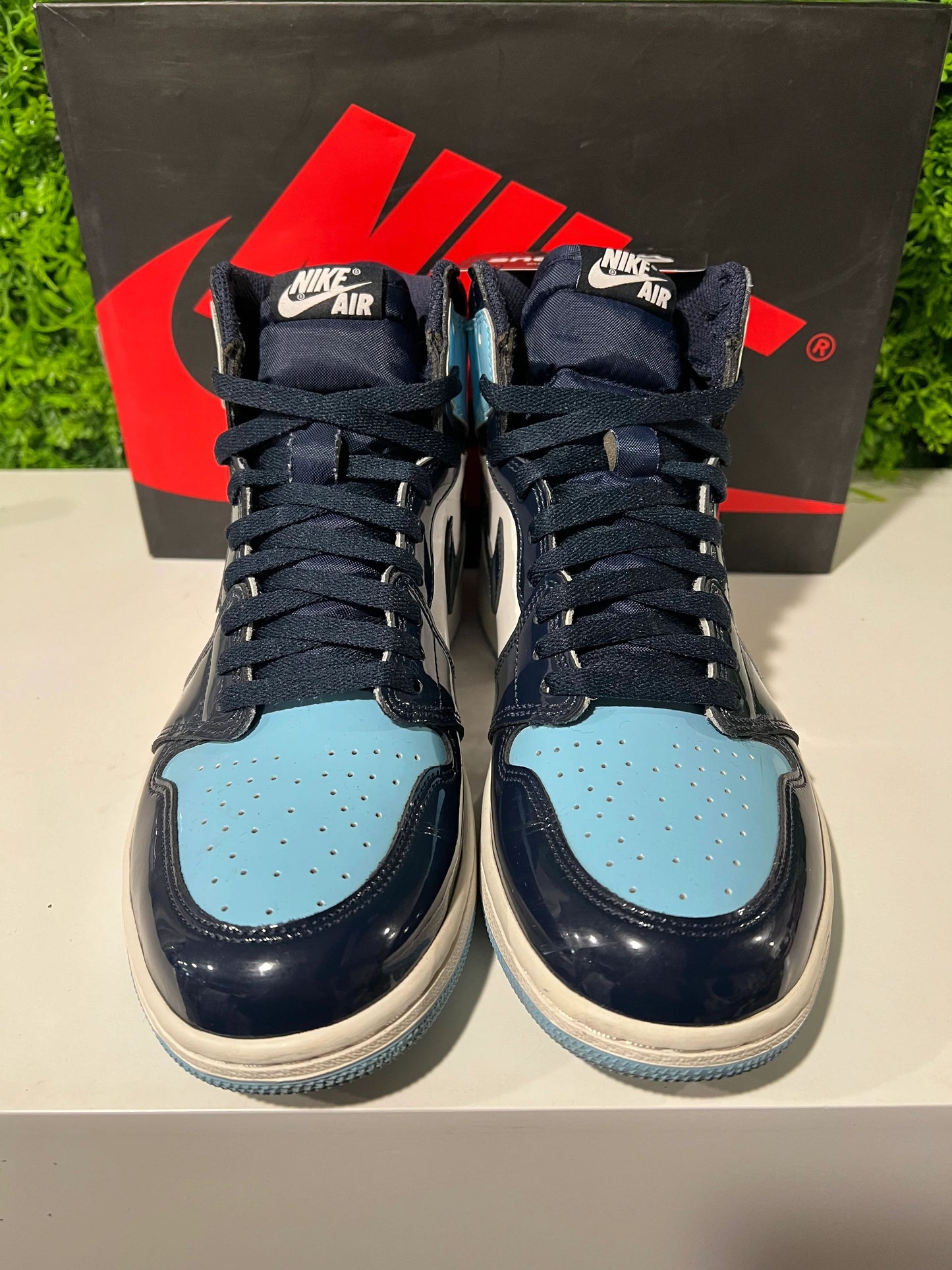 Jordan 1 Retro High UNC Patent (Women's) - Used