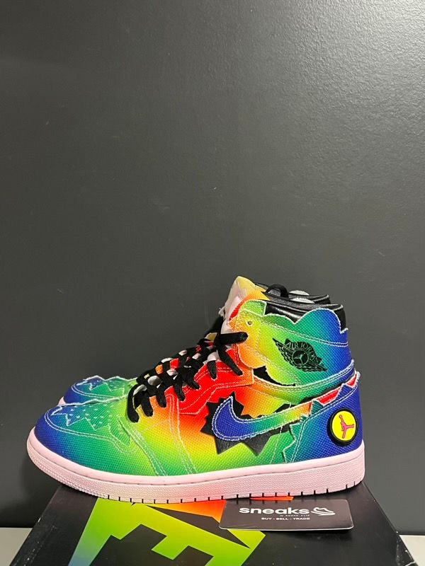 USED SIZE 8M Jordan 1 Retro High J Balvin - Used