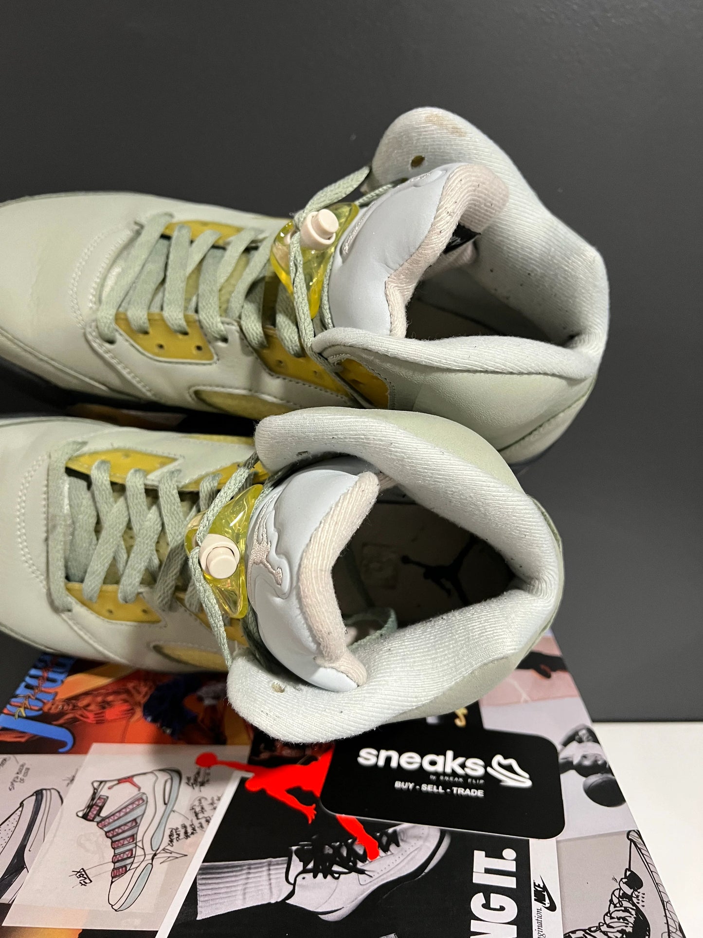 Jordan 5 Retro Jade Horizon - Used