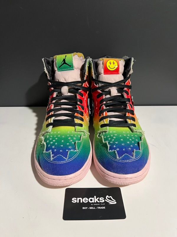 USED SIZE 12.5M Jordan 1 Retro High J Balvin - USED NO BOX