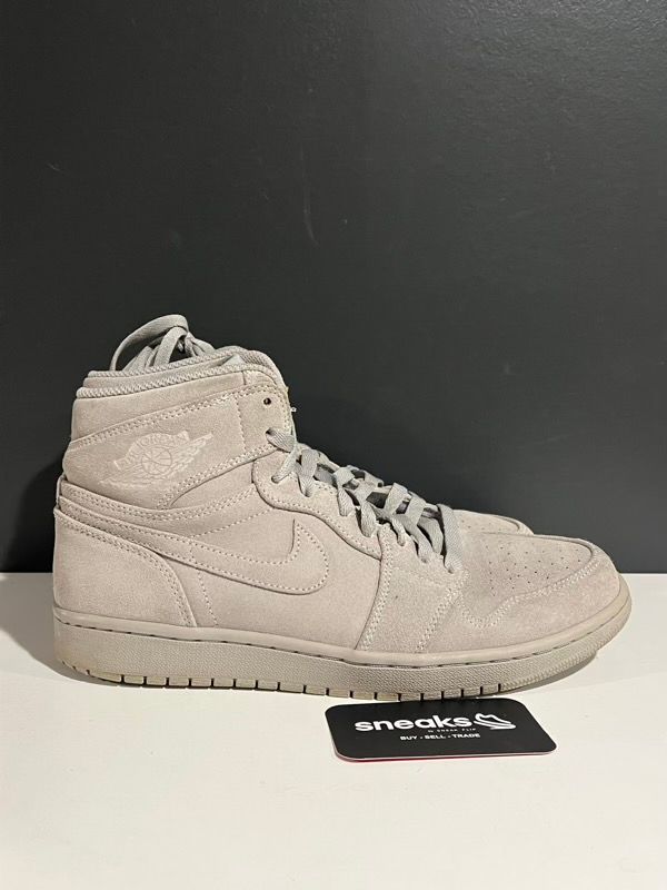 Jordan 1 Retro High Grey Suede - USED NO BOX