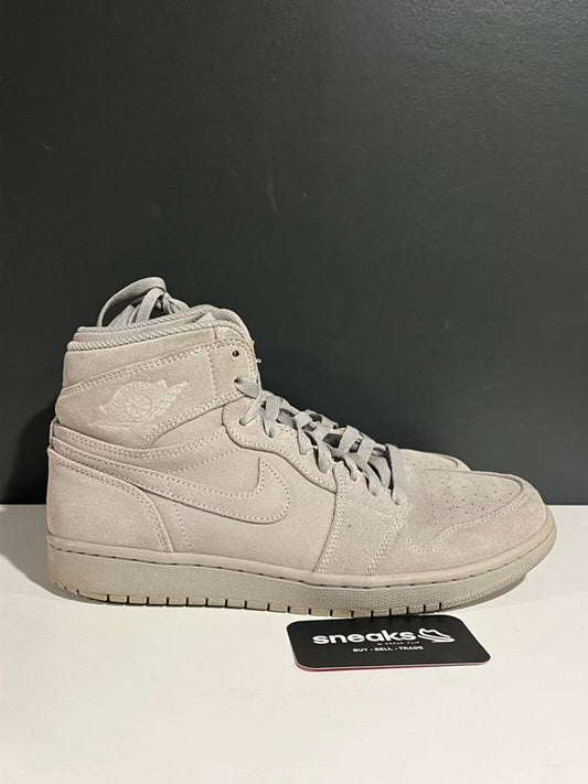 Jordan 1 Retro High Grey Suede - USED NO BOX