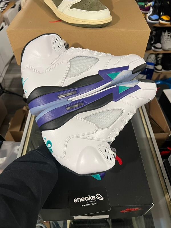 NEW SIZE 11M Jordan 5 Retro Grape (2025)