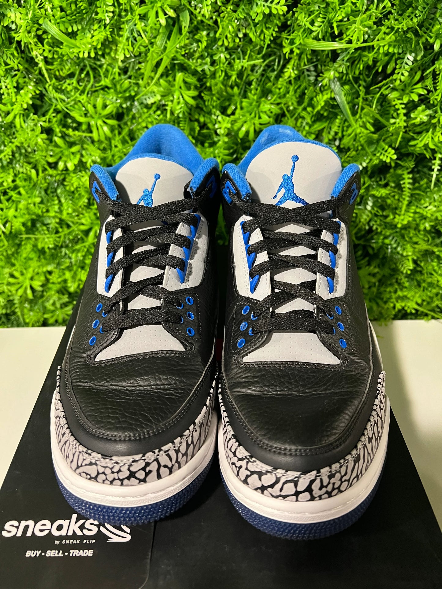 Jordan 3 Retro Sport Blue - Used