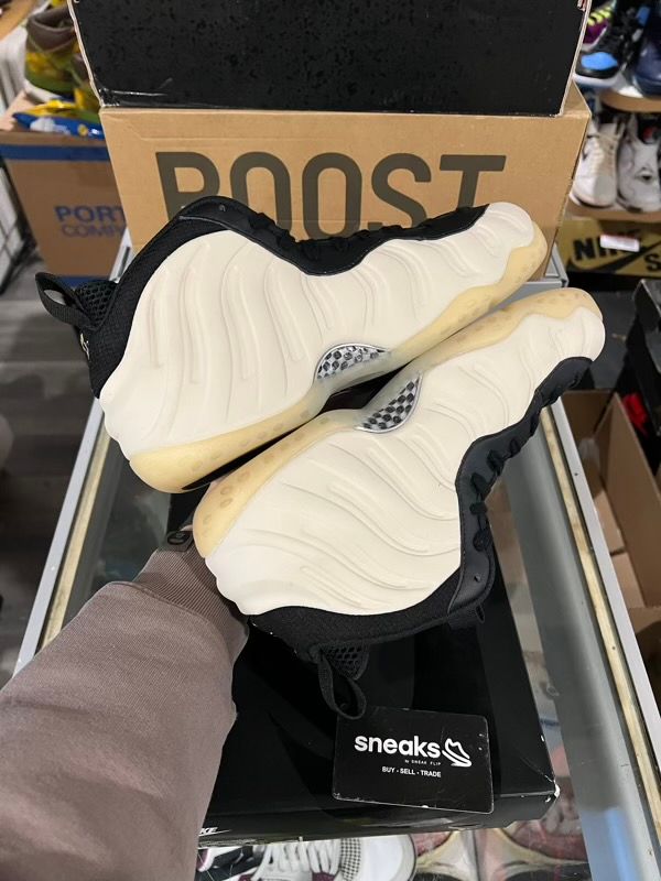 USED SIZE 9.5M Nike Air Foamposite One Light Orewood Brown - Used