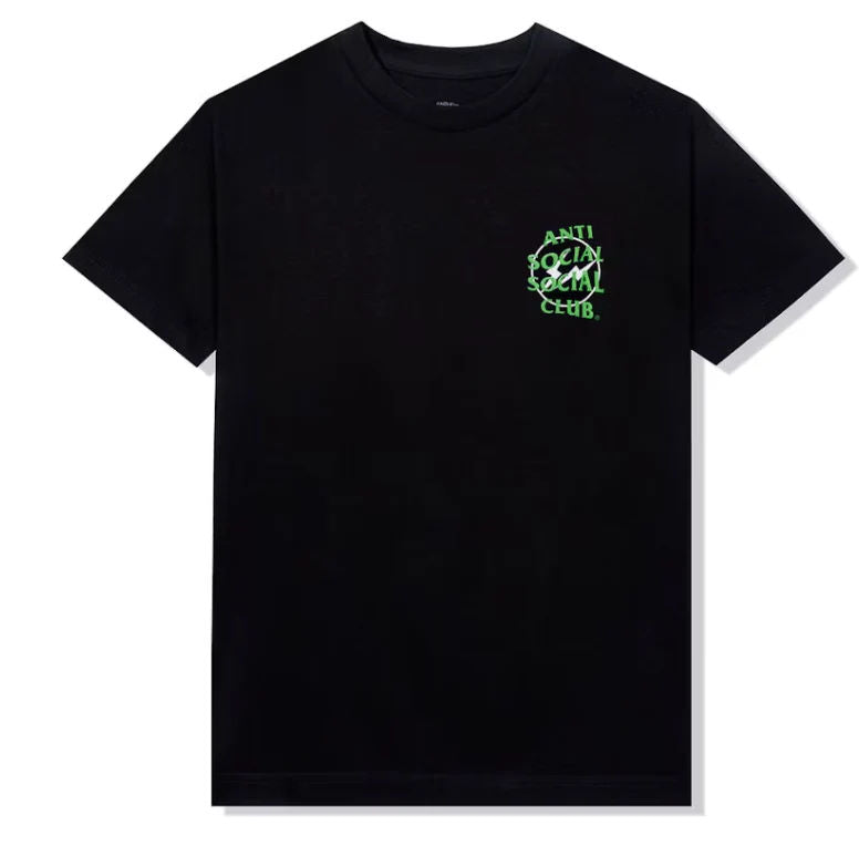 Anti Social Social Club x Fragment Precious Petals Tee (FW22) Black Green