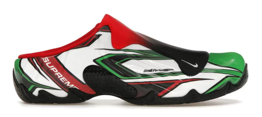 Nike Clogposite Supreme White Gym Red Green