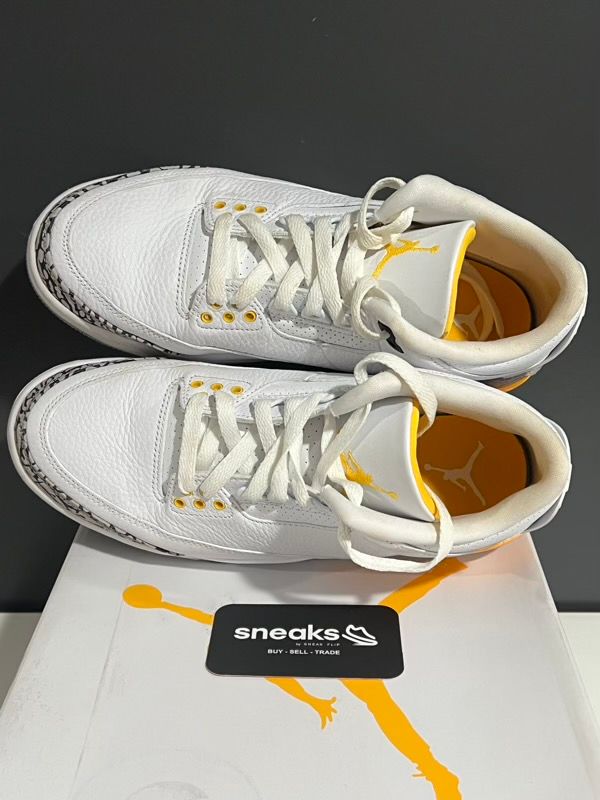 USED SIZE 7M Jordan 3 Retro Laser Orange (Women's) - Used