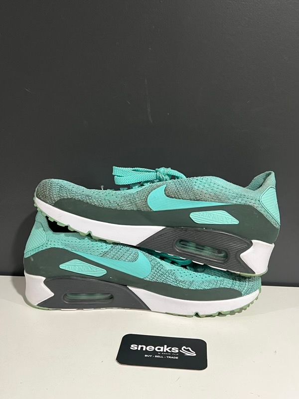 Nike Air Max 90 Ultra 2.0 Flyknit Hyper Turquoise Hyper Turquoise - USED NO BOX