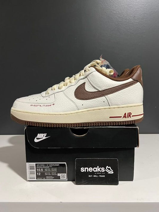 NEW SIZE 10.5M Nike Air Force 1 Low '07 Howard University Yardrunners