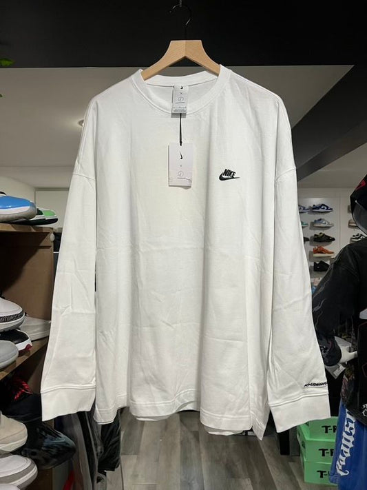 NEW Nike x Peaceminusone G-Dragon Long Sleeve T-shirt White