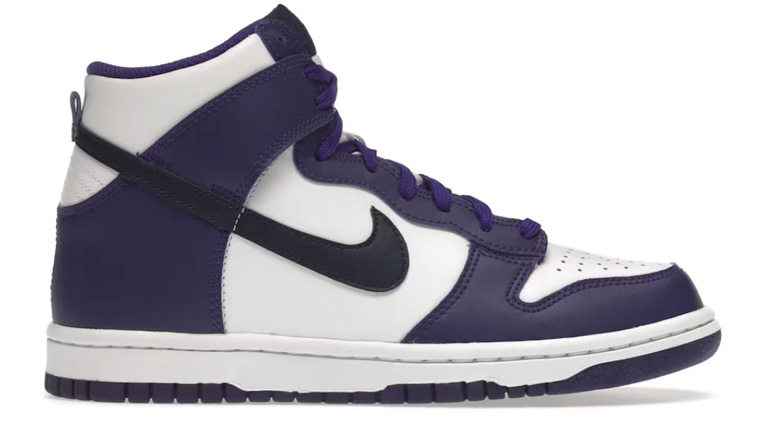 Nike Dunk High Electro Purple Midnight Navy (GS)