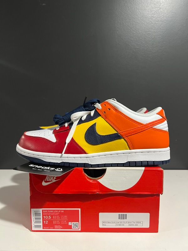 NEW SIZE 10.5M Nike Dunk Low QS CO.JP What The (2024)