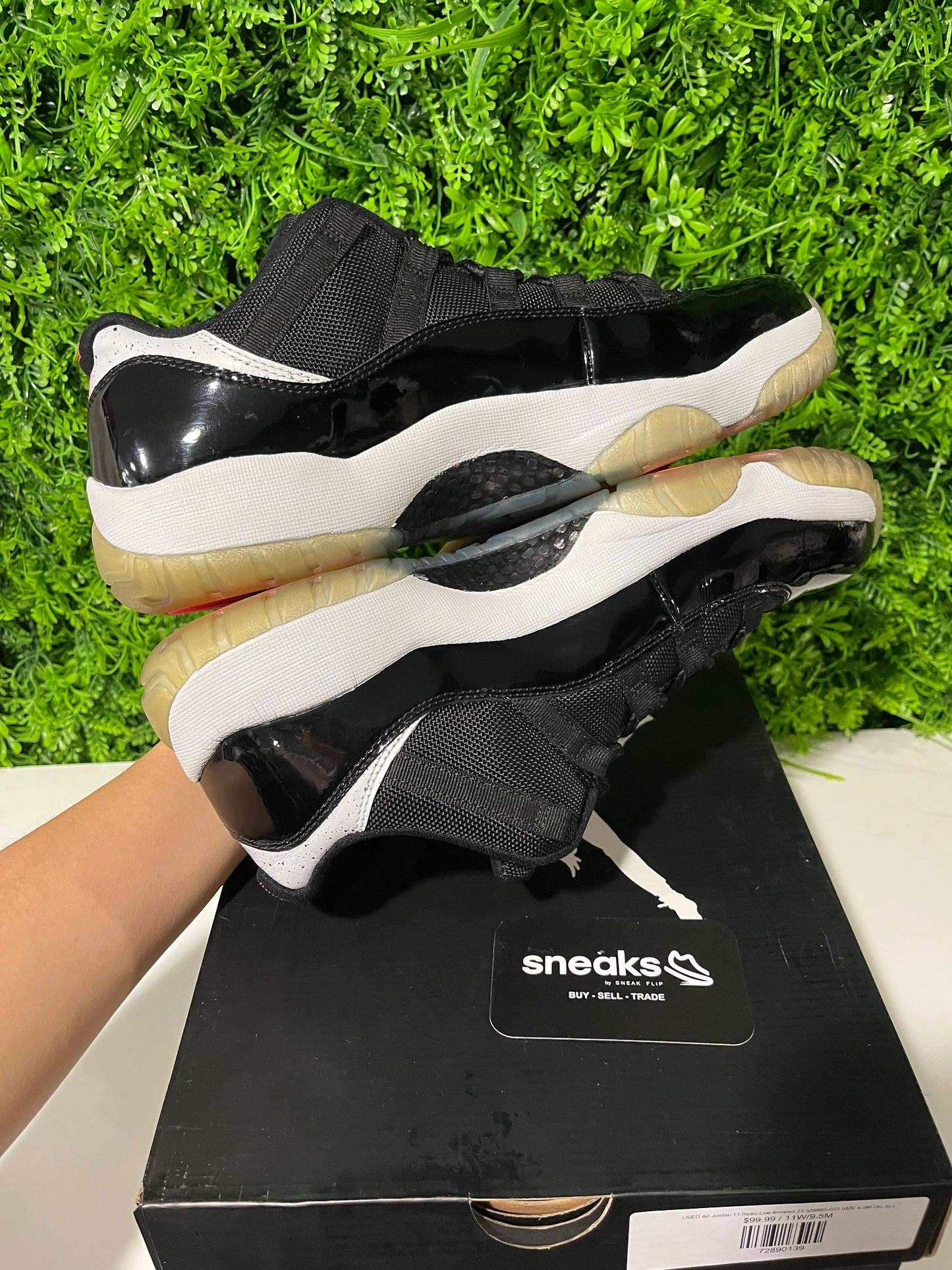 Jordan 11 Retro Low Infrared - Used