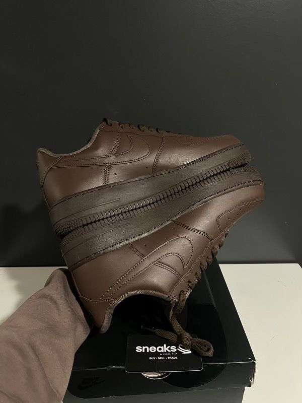 NEW SIZE 10M Nike Air Force 1 Low Supreme Baroque Brown